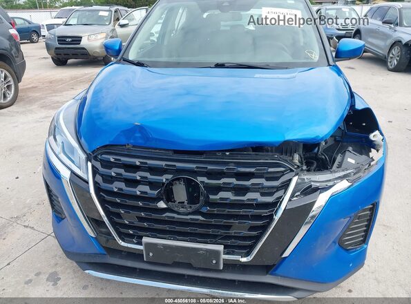 3N1CP5CVXML503849 2021 NISSAN KICKS Blue Front view