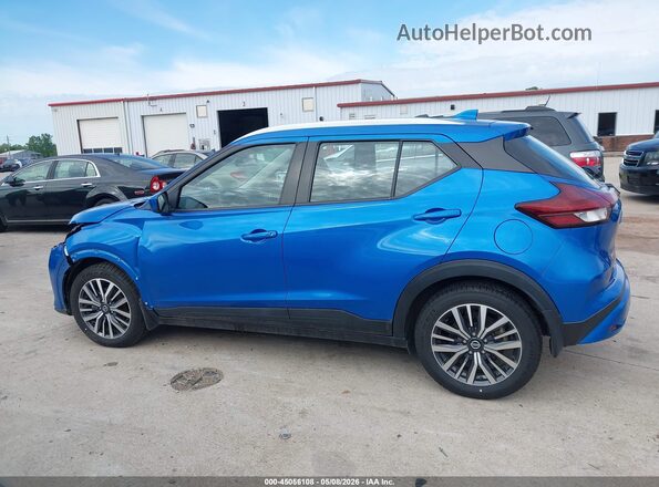 3N1CP5CVXML503849 2021 NISSAN KICKS Blue 360 interior view