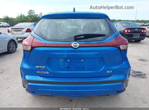 3N1CP5CVXML503849 2021 NISSAN KICKS Blue 