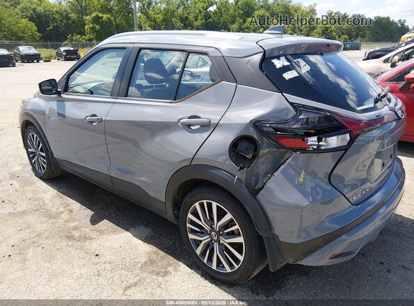 3N1CP5CVXML564277 2021 NISSAN KICKS Gray Հետևի ձախ