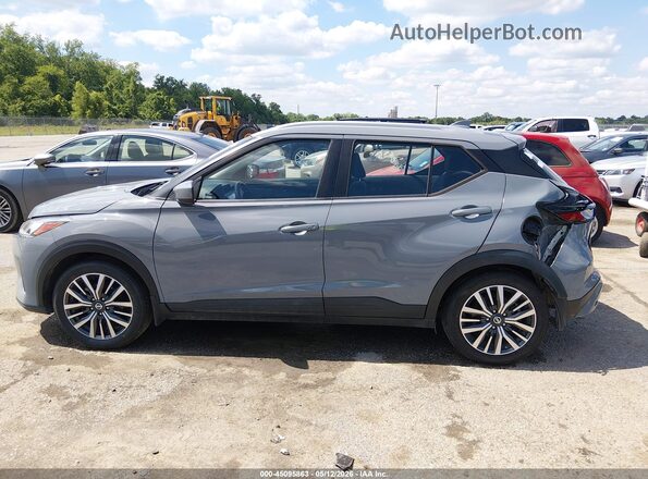 3N1CP5CVXML564277 2021 NISSAN KICKS Gray Սալոնի 360 աստիճան տեսք