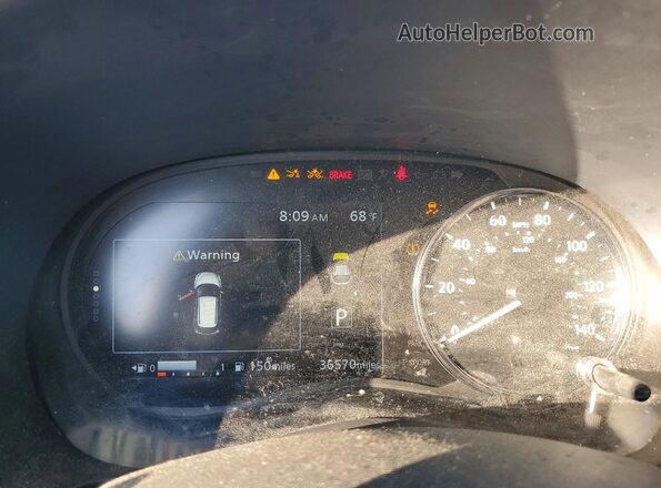 3N1CP5CVXRL571575 2024 NISSAN KICKS Gray Вид щитка приладів