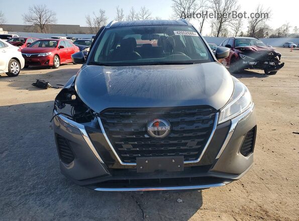 3N1CP5CVXRL571575 2024 NISSAN KICKS Gray Вид спереду