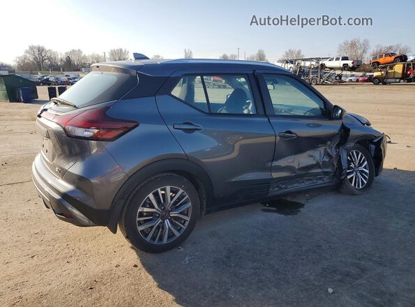 3N1CP5CVXRL571575 2024 NISSAN KICKS Gray Задня права чверть