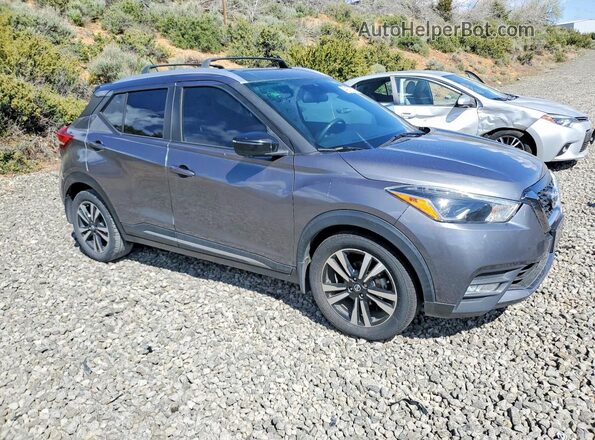 3N1CP5DV0LL501458 2020 NISSAN KICKS Charcoal Передня права чверть