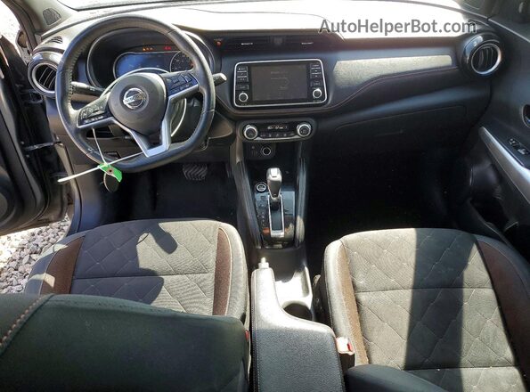 3N1CP5DV0LL501458 2020 NISSAN KICKS Charcoal Вид панелі приладів