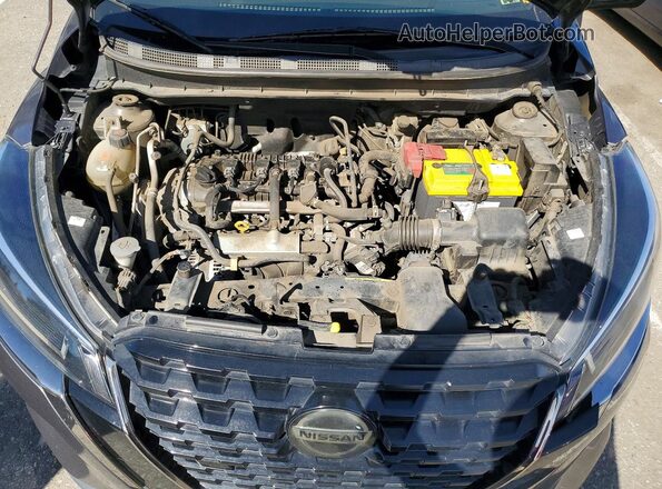 3N1CP5DV0ML491001 2021 NISSAN KICKS Gray Rear interior view
