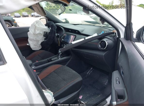 3N1CP5DV0ML558759 2021 NISSAN KICKS White Սալոնի դիմացի տեսք
