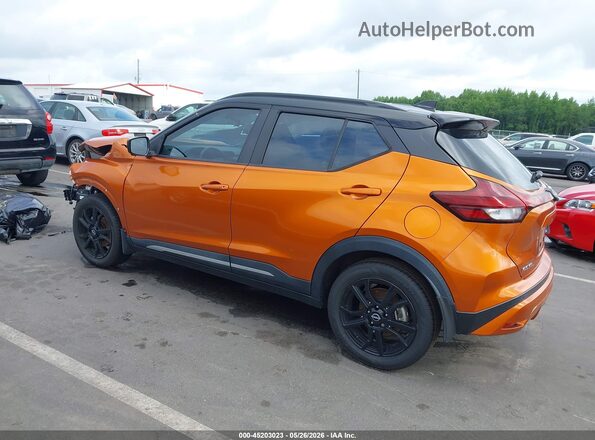 3N1CP5DV0NL502502 2022 NISSAN KICKS Orange 