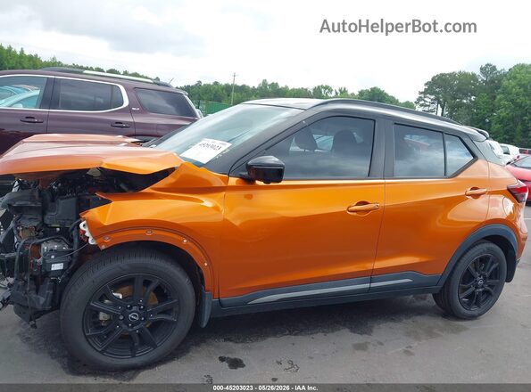 3N1CP5DV0NL502502 2022 NISSAN KICKS Orange 