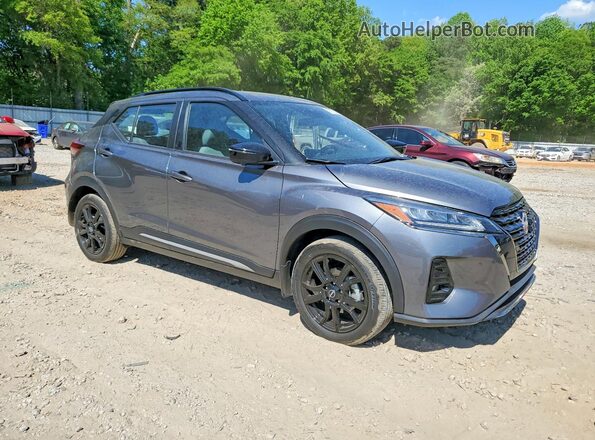 3N1CP5DV2PL532877 2023 NISSAN KICKS Charcoal 