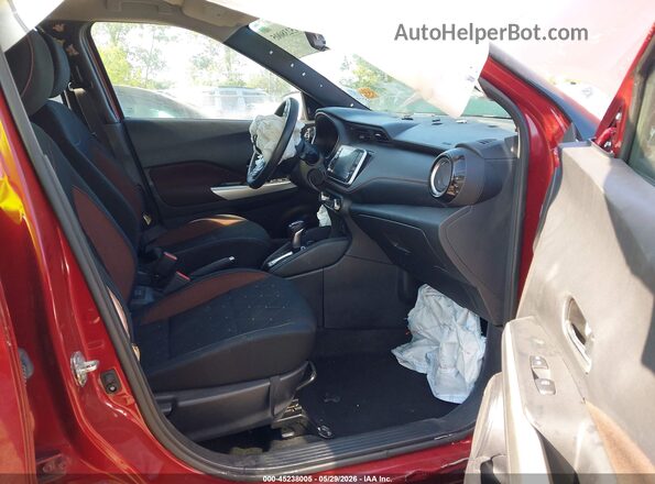 3N1CP5DV3LL481223 2020 NISSAN KICKS Red Vista interior delantera