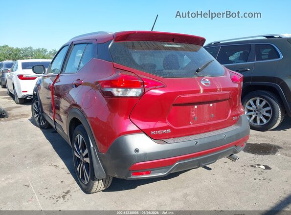 3N1CP5DV3LL481223 2020 NISSAN KICKS Red Trasero izquierdo