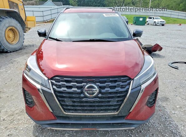 3N1CP5DV3ML506476 2021 NISSAN KICKS Бордовый 