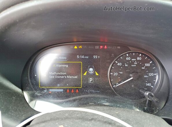 3N1CP5DV3ML506476 2021 NISSAN KICKS Бордовый 