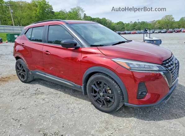 3N1CP5DV3ML506476 2021 NISSAN KICKS Бордовый 