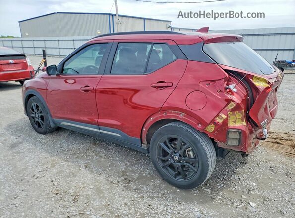 3N1CP5DV3ML506476 2021 NISSAN KICKS Бордовый 