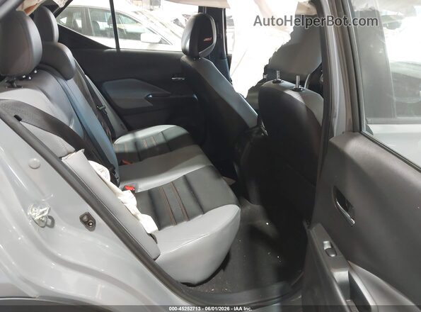 3N1CP5DV3NL488451 2022 NISSAN KICKS Gray VIN კოდის სტიკერის ხედი