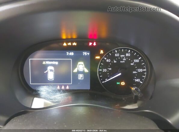 3N1CP5DV3NL488451 2022 NISSAN KICKS Gray უკანა სავარძლების ხედი