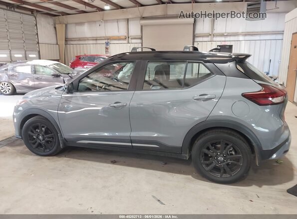 3N1CP5DV3NL488451 2022 NISSAN KICKS Gray სალონის 360-გრადუსიანი ხედი