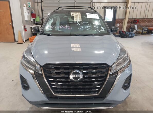 3N1CP5DV3NL488451 2022 NISSAN KICKS Gray ხელსაწყოთა პანელის ხედი