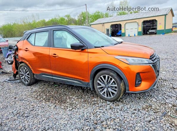 3N1CP5DV4ML503733 2021 NISSAN KICKS Orange 
