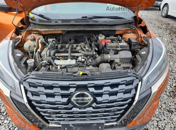 3N1CP5DV4ML503733 2021 NISSAN KICKS Orange 