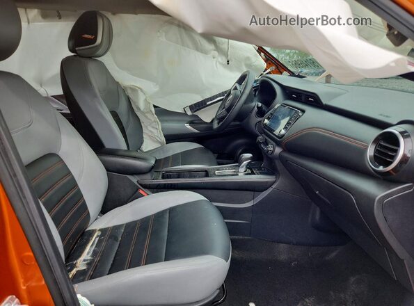 3N1CP5DV4ML503733 2021 NISSAN KICKS Orange 