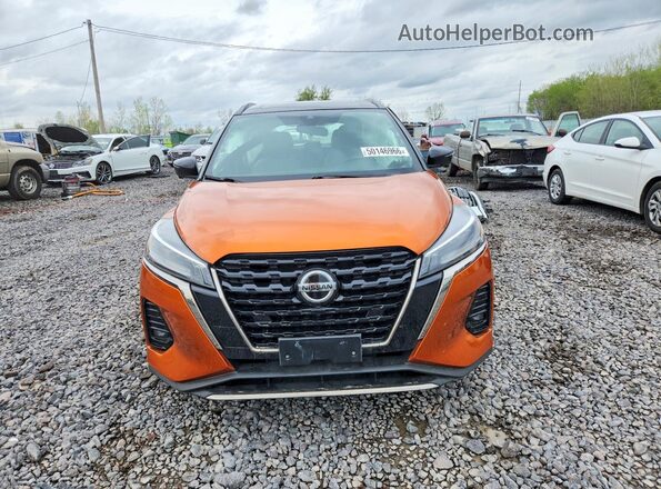 3N1CP5DV4ML503733 2021 NISSAN KICKS Orange 