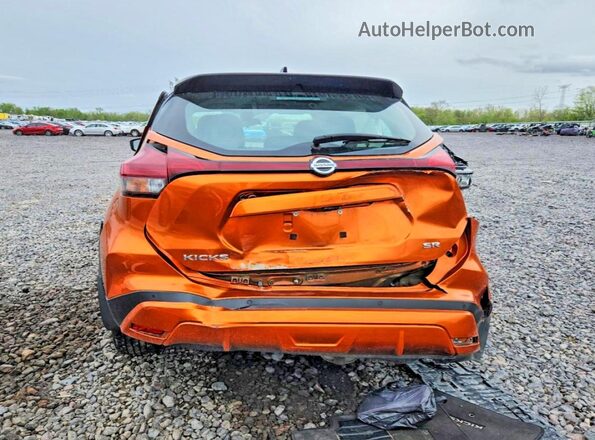 3N1CP5DV4ML503733 2021 NISSAN KICKS Orange 