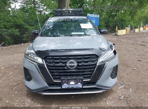 3N1CP5DV4PL513067 2023 NISSAN KICKS Gray Widok zestawu wskaźników