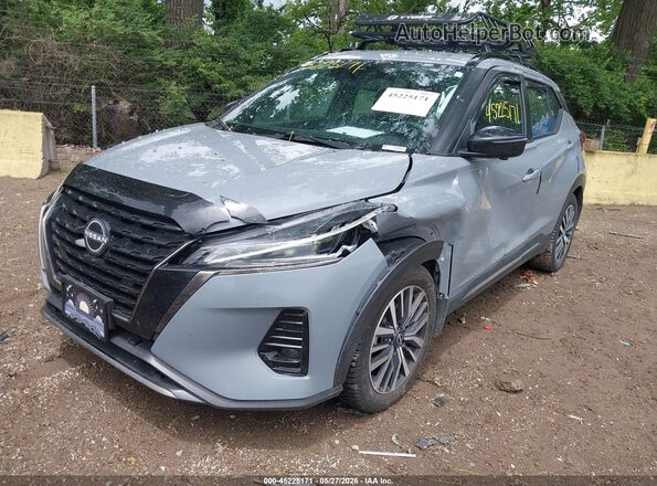 3N1CP5DV4PL513067 2023 NISSAN KICKS Gray Przód lewy
