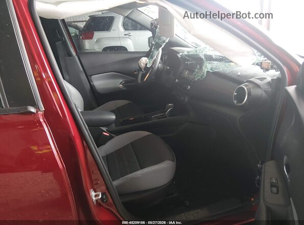 3N1CP5DV4PL525106 2023 NISSAN KICKS Burgundy წინა სალონის ხედი