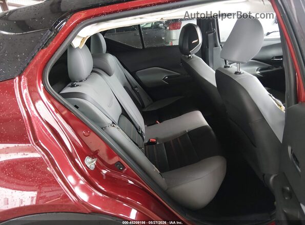 3N1CP5DV4PL525106 2023 NISSAN KICKS Burgundy VIN კოდის სტიკერის ხედი