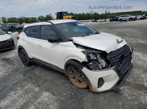 3N1CP5DV4RL550946 2024 NISSAN KICKS White Передня права чверть