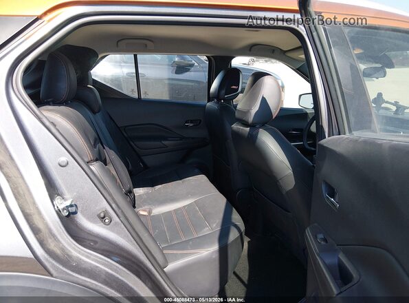 3N1CP5DV5LL495401 2020 NISSAN KICKS Gray VIN კოდის სტიკერის ხედი