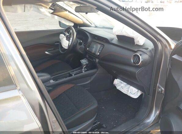 3N1CP5DV5PL499714 2023 NISSAN KICKS Gray წინა სალონის ხედი