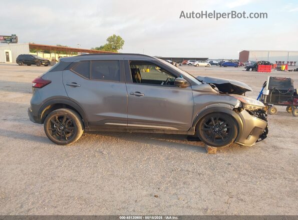 3N1CP5DV5PL499714 2023 NISSAN KICKS Gray ხელსაწყოთა პანელის ხედი