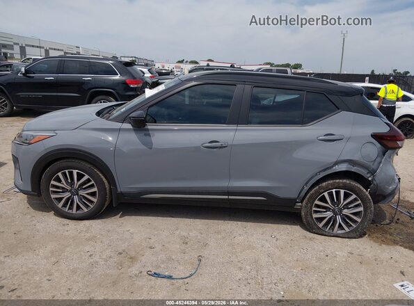 3N1CP5DV5PL541783 2023 NISSAN KICKS Gray Вид задньої частини салону