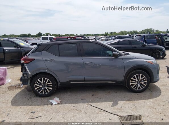3N1CP5DV5PL541783 2023 NISSAN KICKS Gray Вид щитка приладів