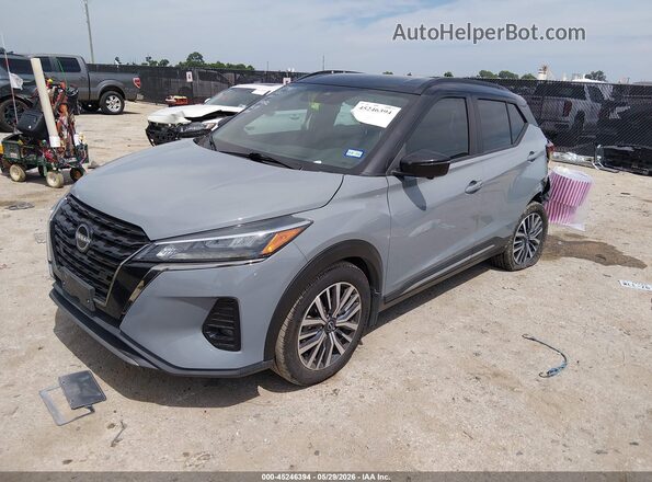 3N1CP5DV5PL541783 2023 NISSAN KICKS Gray Передня ліва чверть