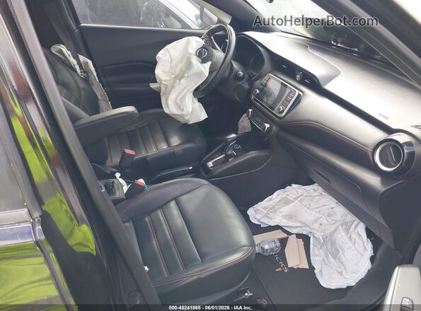 3N1CP5DV7LL483427 2020 NISSAN KICKS Black Widok wnętrza z przodu