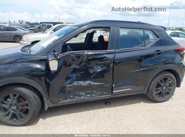 3N1CP5DV7PL484163 2023 NISSAN KICKS Black Դիմացի տեսք