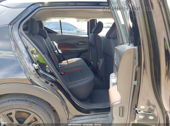 3N1CP5DV7PL484163 2023 NISSAN KICKS Black VIN կոդի պիտակի տեսք