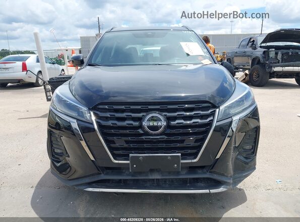 3N1CP5DV7PL484163 2023 NISSAN KICKS Black Առջևի վահանակի տեսք