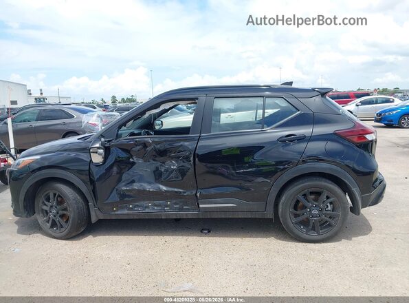 3N1CP5DV7PL484163 2023 NISSAN KICKS Black Սալոնի հետևի տեսք