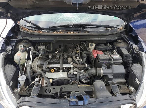 3N1CP5DV8LL579468 2020 NISSAN KICKS Blue ძრავის განყოფილების ხედი