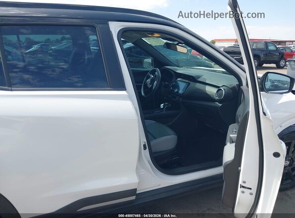3N1CP5DV8ML477718 2021 NISSAN KICKS White წინა სალონის ხედი