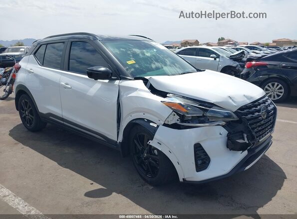 3N1CP5DV8ML477718 2021 NISSAN KICKS White წინა ხედი