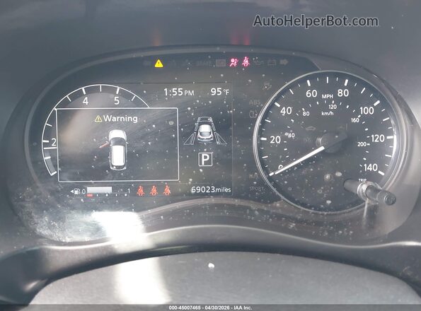 3N1CP5DV8ML477718 2021 NISSAN KICKS White უკანა სავარძლების ხედი